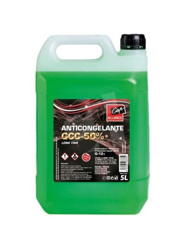 ANTICONGELANTE VERDE ORGANICO 50% 5 Lts